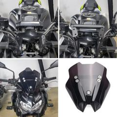 カワサキ Z900 SE Z900SE ZR900 2020-2024 用 フロントガラス用 GPS フォンホルダー フロントガラスデフレクターエクステンションバー