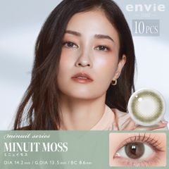 【安心のメーカー直販】envie アンヴィ ワンデー ミニュイモス （10枚入り） カラコンワンデー 送料無料 度なし