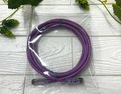 【2本以上のご購入がお得！まとめ買い大歓迎！】CAT6 LANケーブル　紫　3m　1本　パッチコード