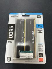 Crucial Pro 64GB(2x32GB) DDR5-5600(PC5-44800) CL46 - メルカリ
