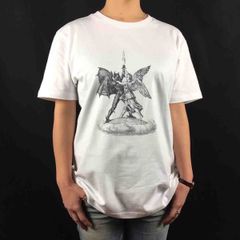 デビルマン×筋肉少女帯 墓場の画廊 永井豪 半袖 Tシャツ 黒 Lサイズ