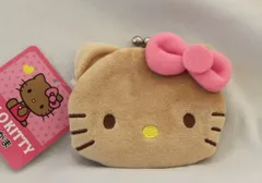 ハローキティ　キティ　日焼け　 キャラがま がま口 財布 コインケース