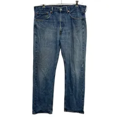 Levi's 505 デニムパンツ W36 インディゴブルー リーバイス ジップアップ コットン100% ジーンズ 2509-569
