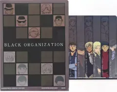 【中古】クリアファイル 黒の組織 三原色マジッククリアファイルセット(2枚組) 「一番ラボ 名探偵コナン」 F賞